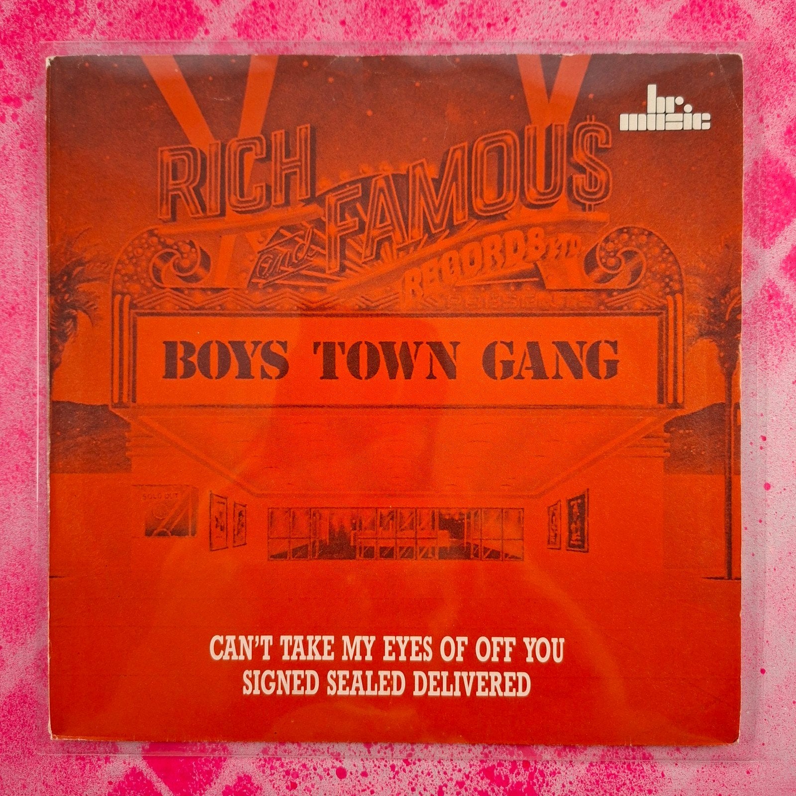 Boys Town Gang Cant take my eyes of you /Sined sealed delive, 7 inch, Single, Ophalen of Verzenden, 1970 - 1979
