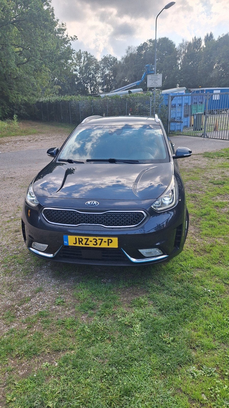 Kia Niro 1.6 GDi Phev 141pk Dct6 2018 Blauw, 77 km/l, Zwart, Blauw, Leder en Stof