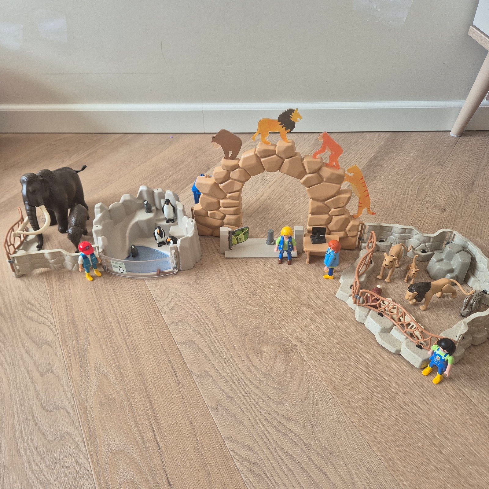 Playmobil Zoo/Dierentuin met Dieren en Figuren, Kinderen en Baby's, Wild life, Gebruikt, Complete set, Overige typen