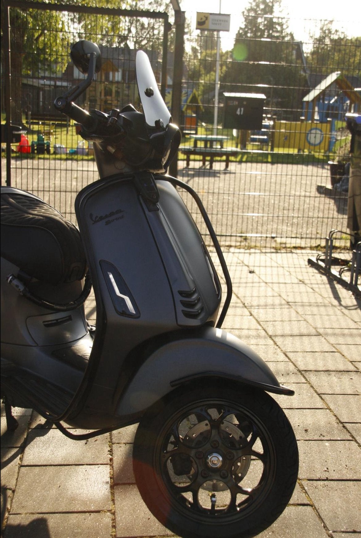 Vespa Sprint 2016, Fietsen en Brommers, Ophalen, Gebruikt, Maximaal 45 km/u, Vespa S
