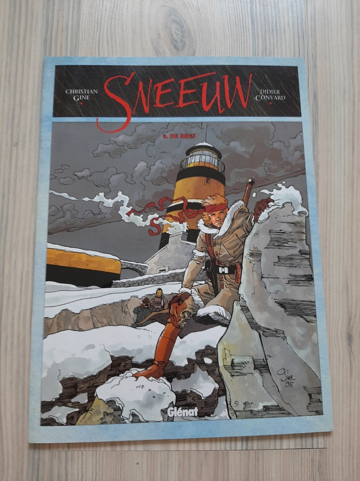Sneeuw - Deel 1: De brug - Glénat stripboek, Boeken, Stripboeken, Ophalen of Verzenden