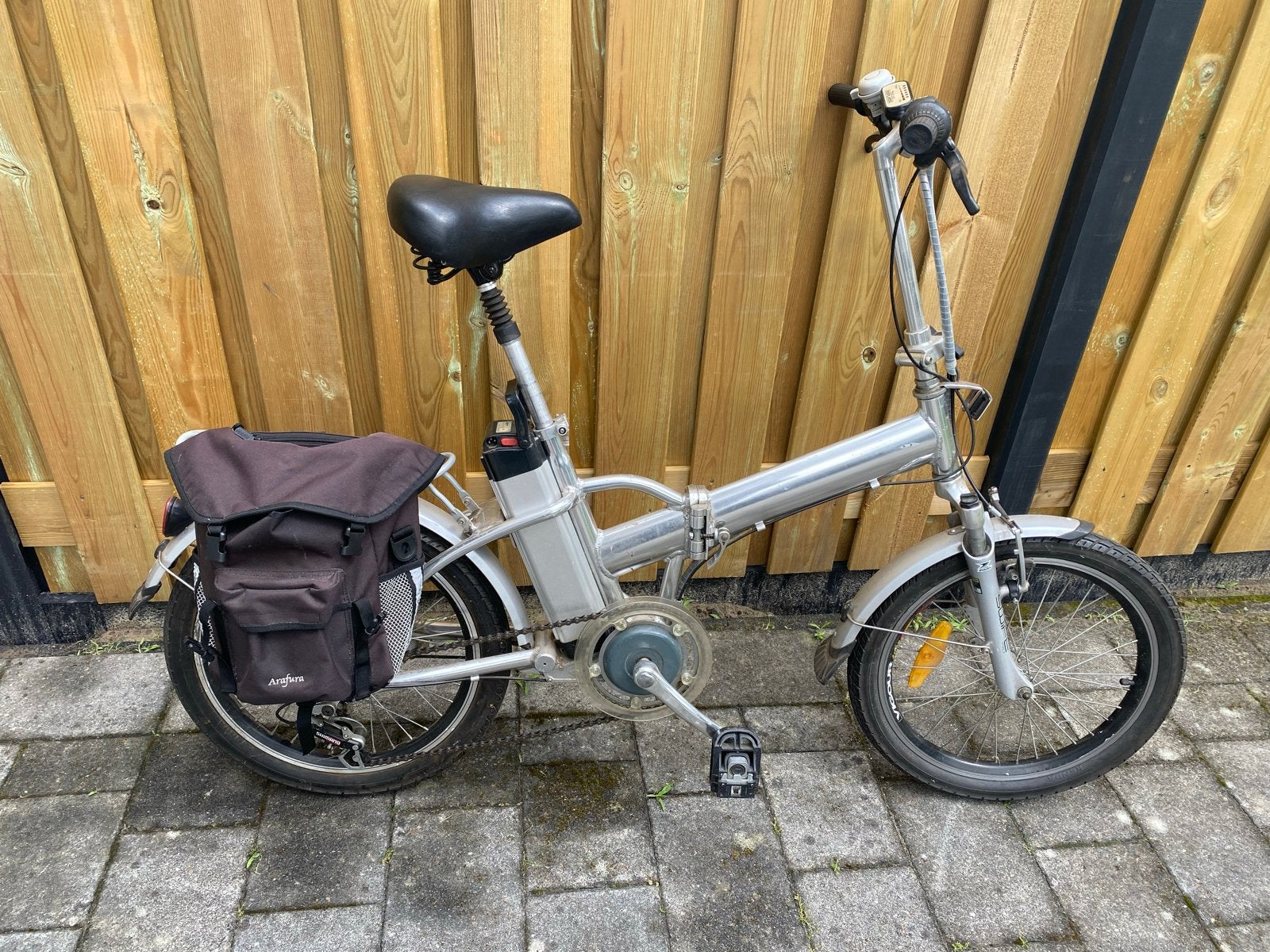 Opvouwbare elektrische fiets - voor camper, boot of  werk, Gebruikt, Minder dan 47 cm, 30 tot 50 km per accu, Ophalen