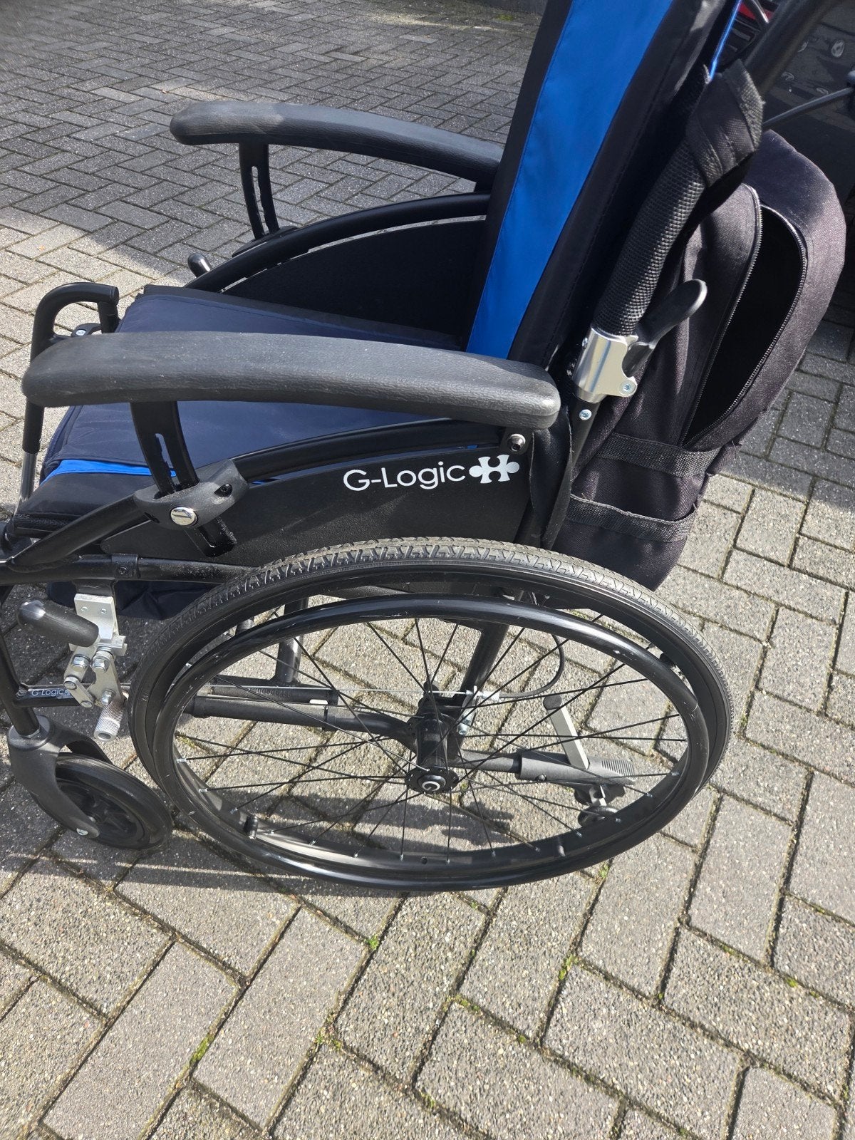 g logica, Diversen, Ophalen, Inklapbaar, Zo goed als nieuw, Duwrolstoel