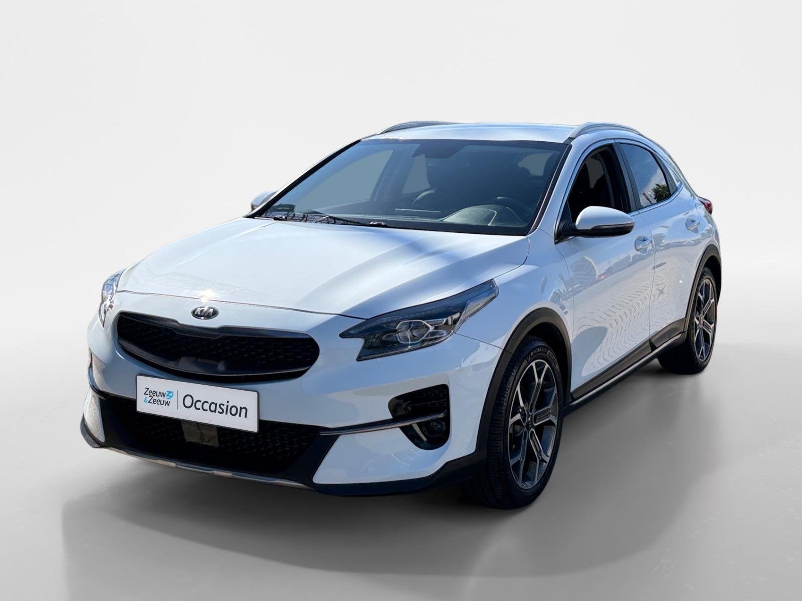 Kia XCeed 1.0 T-GDi DynamicPlusLine | Stoel- en stuurverwarm, Auto's, Voorwielaandrijving, Gebruikt, Euro 6, Leder en Stof
