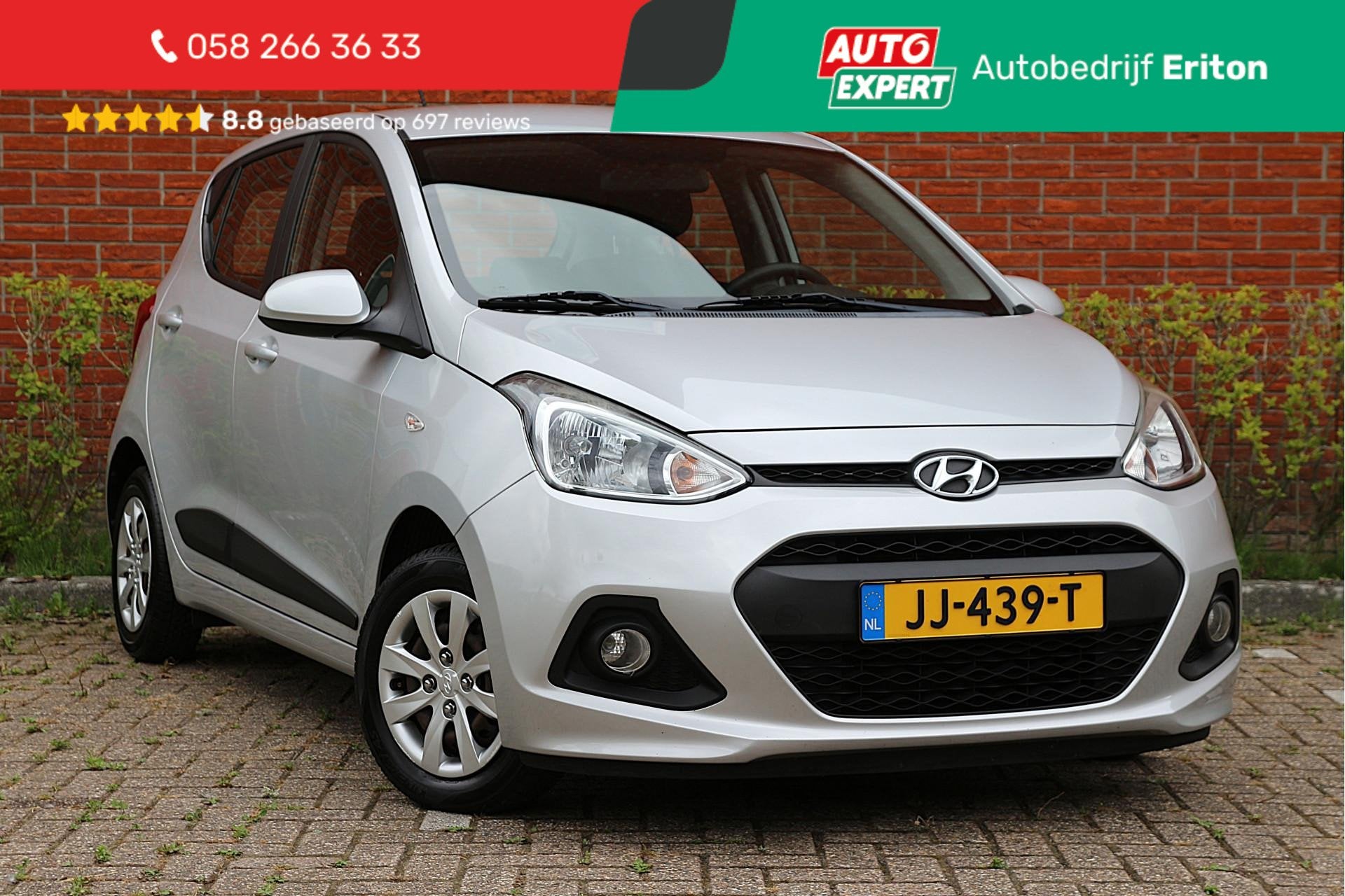 Hyundai i10 1.0i i-Motion 67pk Comfort | NL-auto | 5 deuren, Auto's, Hyundai, Voorwielaandrijving, Stof, Gebruikt, 23 km/l