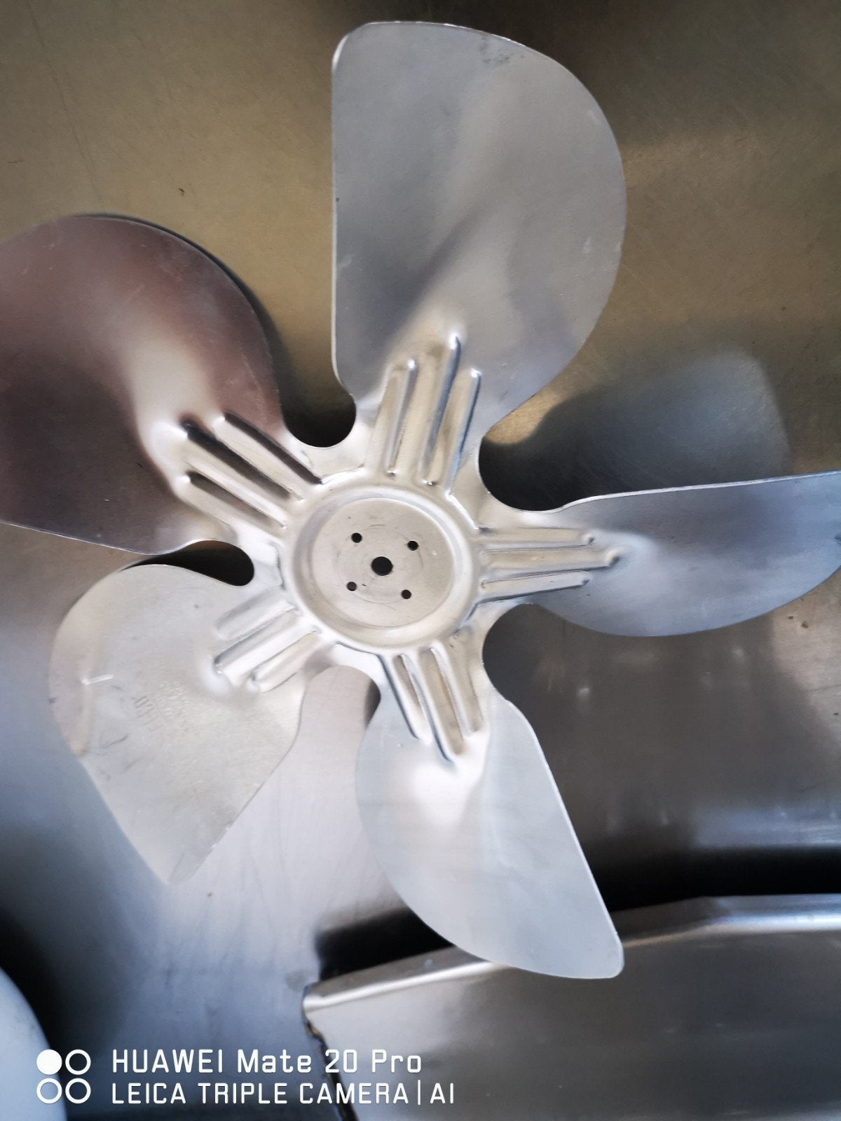 Metalen ventilatorblad voor diverse toepassingen, Ophalen of Verzenden, Gebruikt, Overige