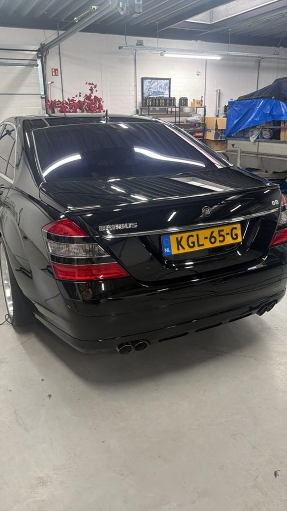 Mercedes-Benz S klasse orig BRABUS 6.1LTR B8, Auto's, Mercedes-Benz, Automaat, Achterwielaandrijving, 8 cilinders, 1885 kg