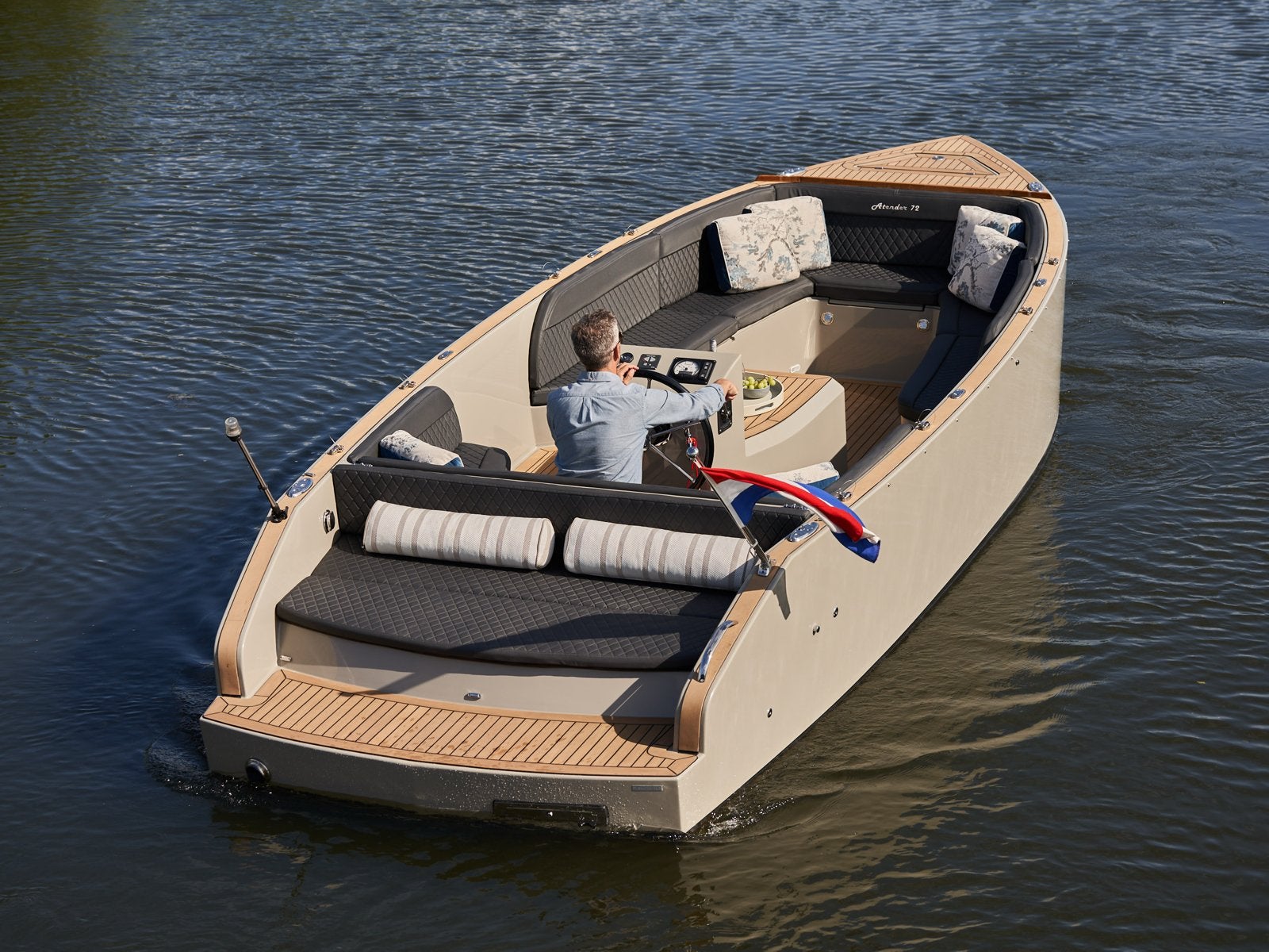 Atender 72 | Yanmar 57 PK | 127 uur | 1e eigenaar | Topstaat, Watersport en Boten, Ophalen, Overige merken, Binnenboordmotor, Diesel