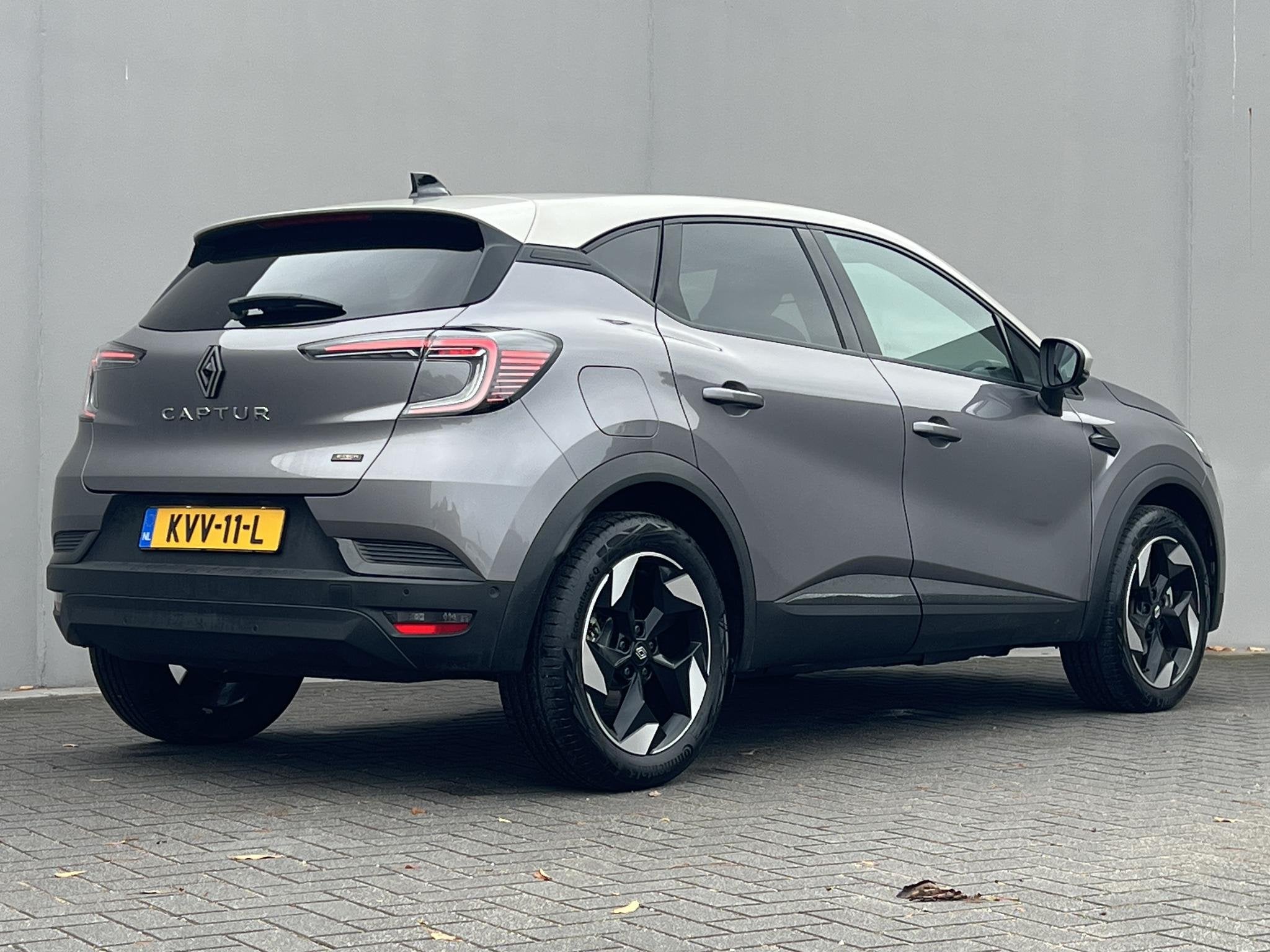 Renault Captur 1.8 E-Tech full hybrid 160 techno / Fabrieksg, 4 cilinders, Leder en Stof, Bedrijf, Hybride Elektrisch/Benzine
