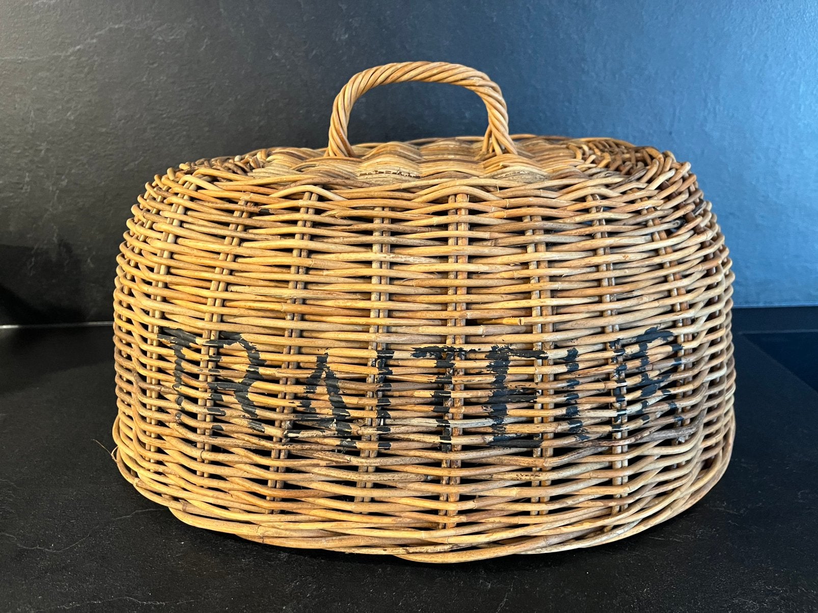 Riviera Maison rotan stolp / Cloche, Huis en Inrichting, Ophalen of Verzenden, Zo goed als nieuw
