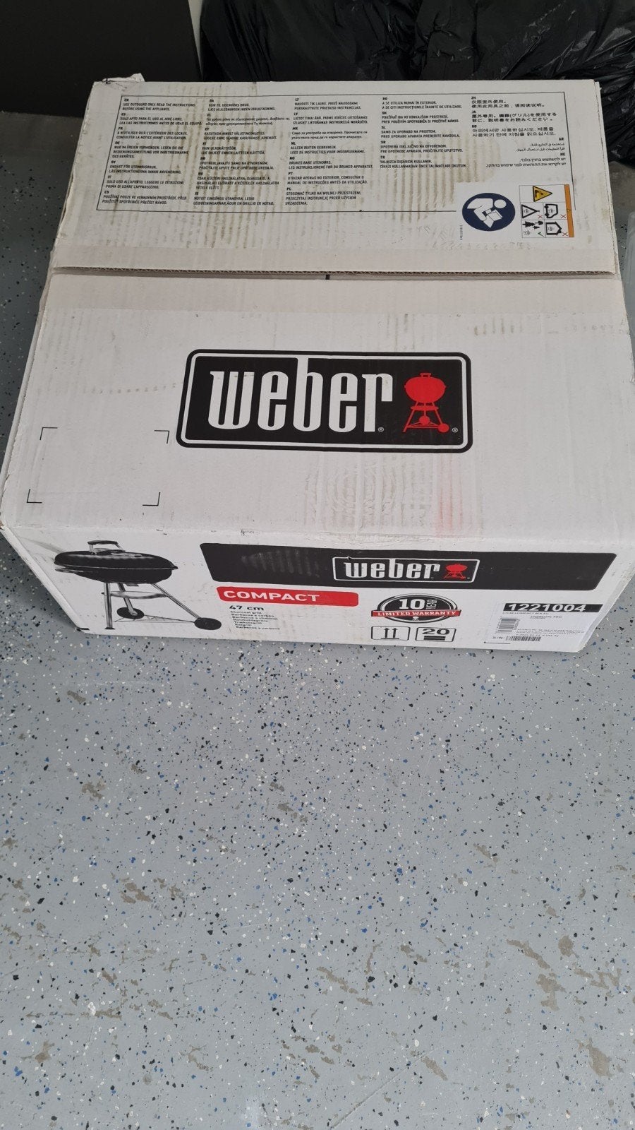 Weber Compact 47cm, Ophalen of Verzenden, Nieuw, Weber