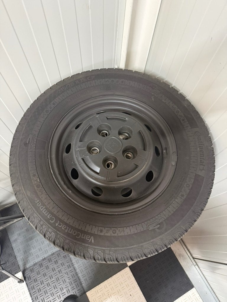 Nette 15 inch continental camperbanden te koop, Auto-onderdelen, Banden en Velgen, Ophalen, 15 inch, Banden en Velgen, All Season
