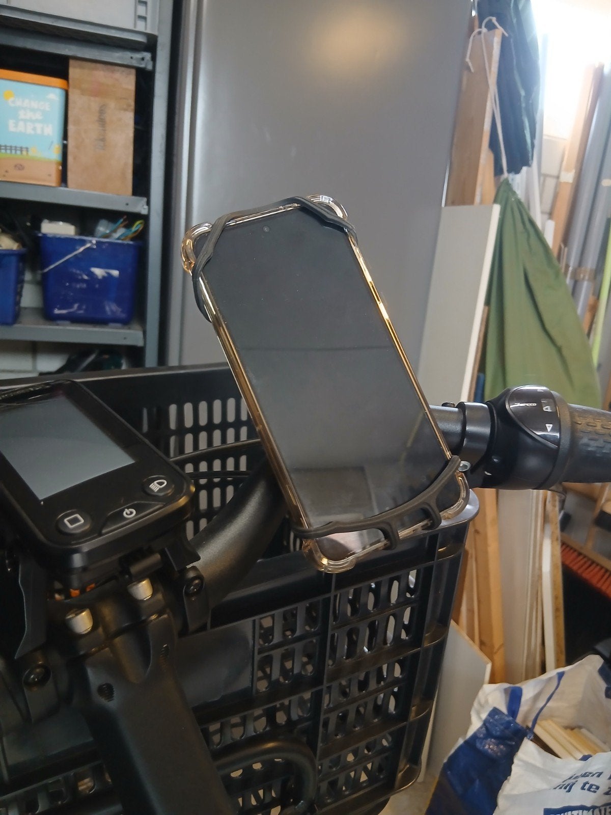 Dunlop telefoonhouder fiets, Ophalen of Verzenden, Zo goed als nieuw, Fiets