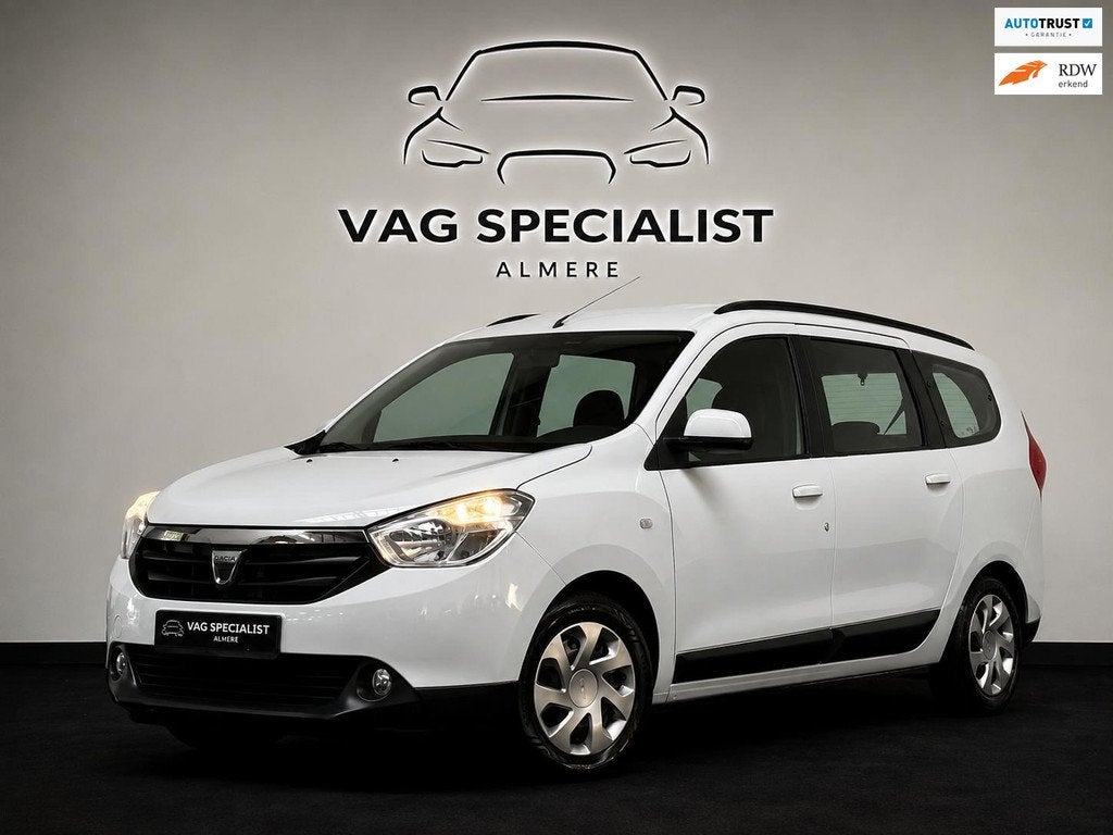 Dacia Lodgy 1.2 TCe (GEREVISEERDE MOTOR )Ambiance 7p/AIRCO,, Auto's, Dacia, Voorwielaandrijving, Euro 5, Stof, Gebruikt