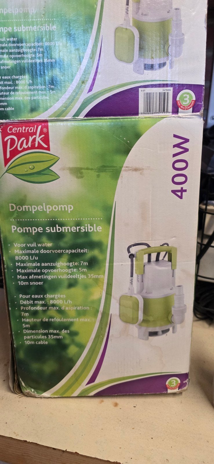 Dompelpomp 400W - Vuilwaterpomp, Ophalen of Verzenden