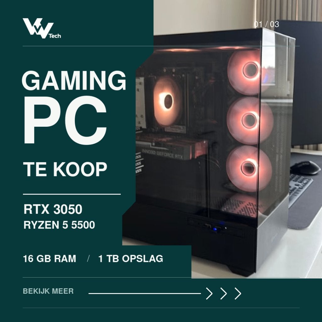 Gaming PC | AMD Ryzen 5 5500 | Geforce RTX 3050