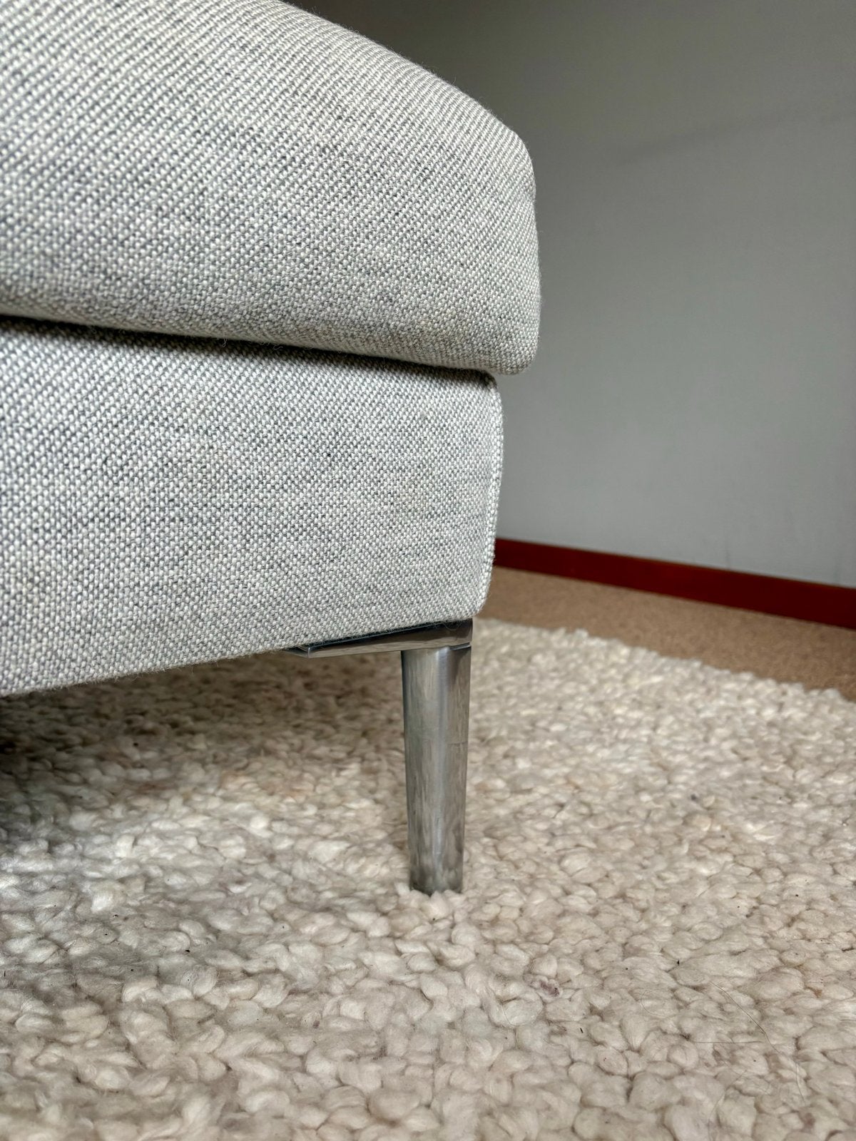 Design Stock Heelz poef/hocker Kvadrat Hallingdal 65, Ophalen, Gebruikt, Vierkant, 75 tot 100 cm