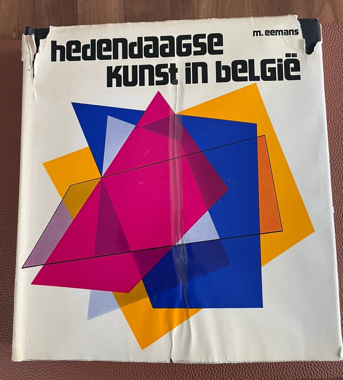 Hedendaagse kunst in België M. Eemans 1972, Ophalen of Verzenden, Gelezen