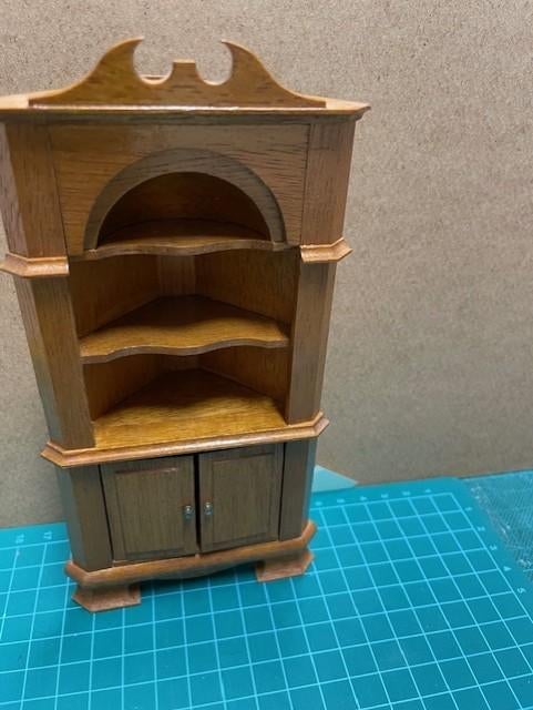 poppenhuis hoekkast Mini Mundus, Verzamelen, Ophalen of Verzenden, Nieuw, Poppenhuis