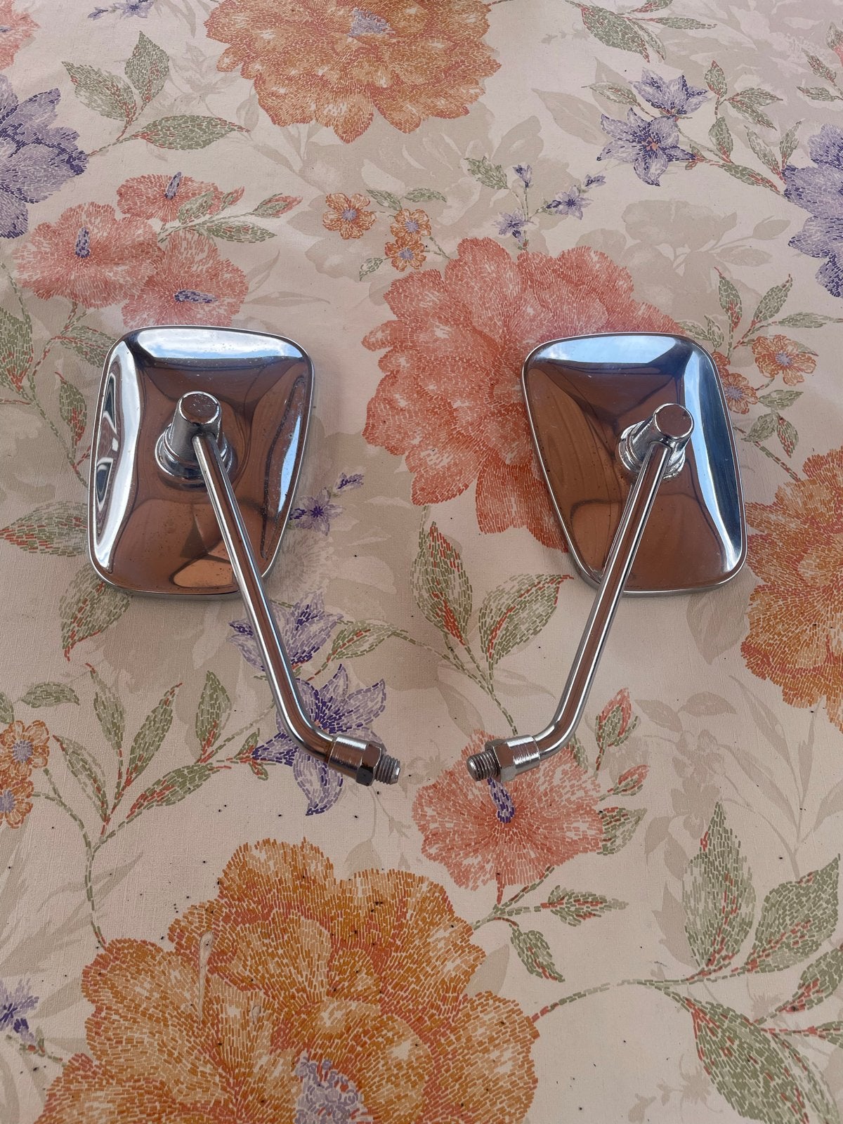 Set van 2 originele chromen spiegels Kawasaki vn 800, Ophalen