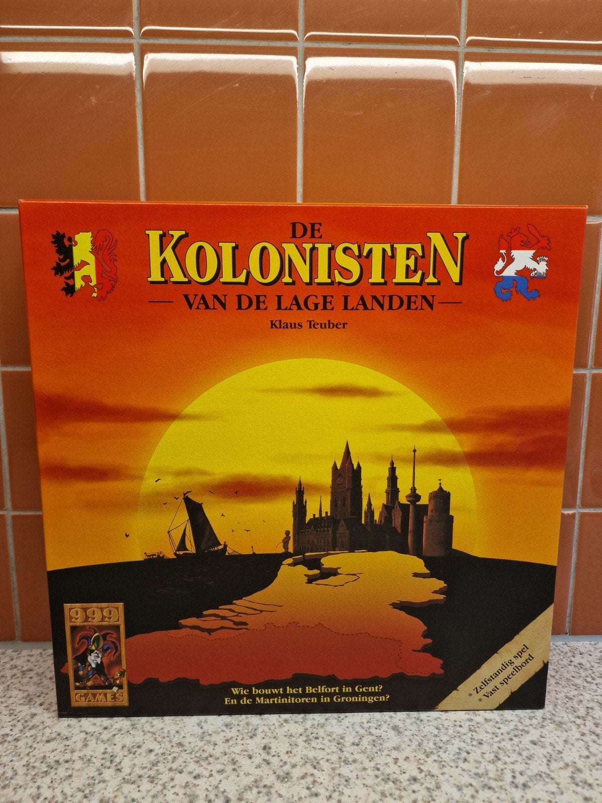 De Kolonisten van de Lage Landen, Hobby en Vrije tijd, Gezelschapsspellen | Bordspellen, Vijf spelers of meer, Ophalen of Verzenden