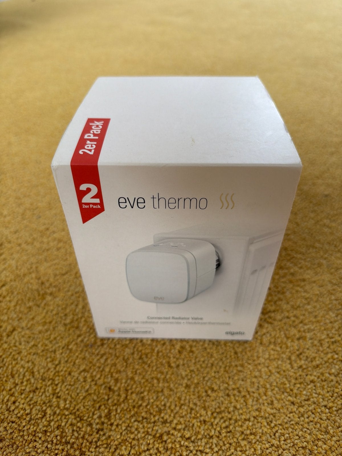 Eve Thermo Slimme Thermostaat (2-pack) - Nieuw in doos, Ophalen of Verzenden, Slimme thermostaat, Nieuw