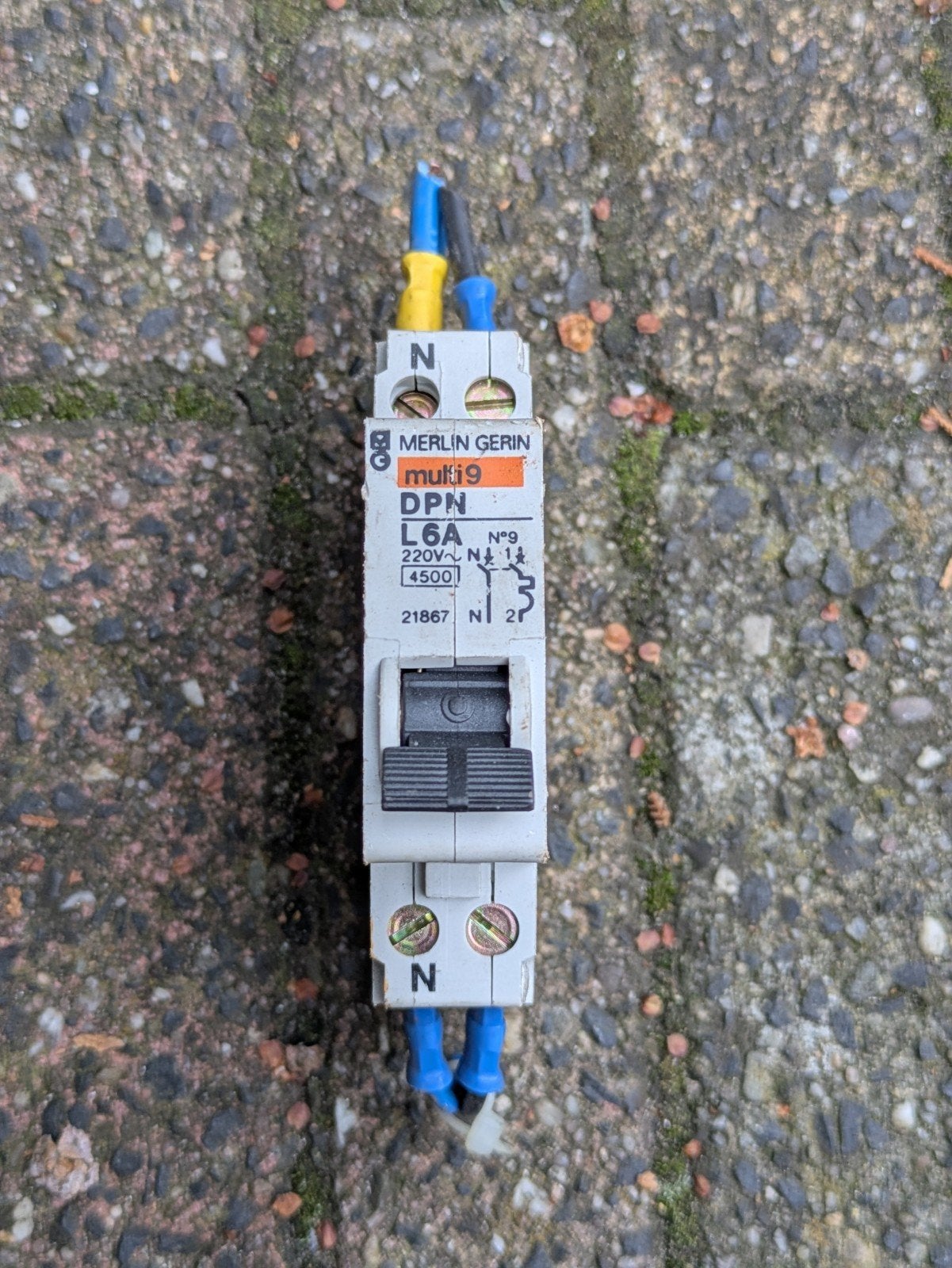 Hoofdschakelaar Merlin Gerin Schakelaar Elektra, Ophalen of Verzenden, Schakelaar