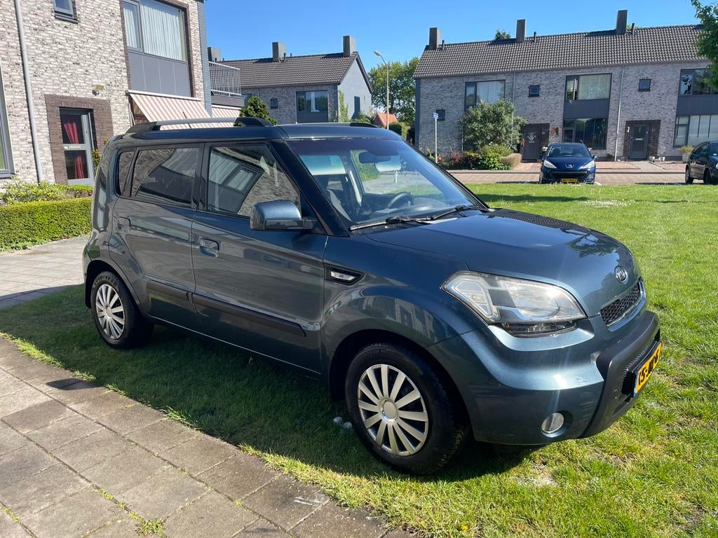Kia Soul 1.6 2009 Blauw, Auto's, Kia, Particulier, Soul, ABS, Airbags, Airconditioning, Centrale vergrendeling, Dakrails, Elektrische buitenspiegels