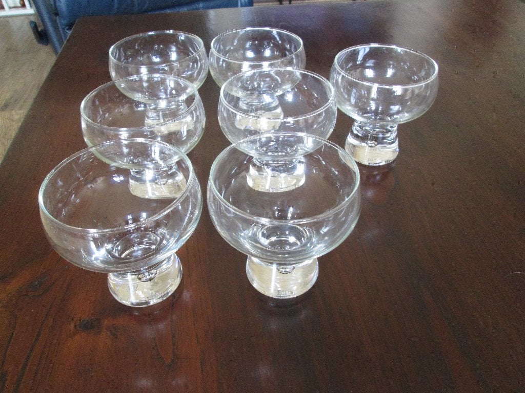 7 IJscoupes  Hoog 10 cm Diameter 10 cm Retro, Huis en Inrichting, Keuken | Servies, Gebruikt, Overige typen, Ophalen of Verzenden