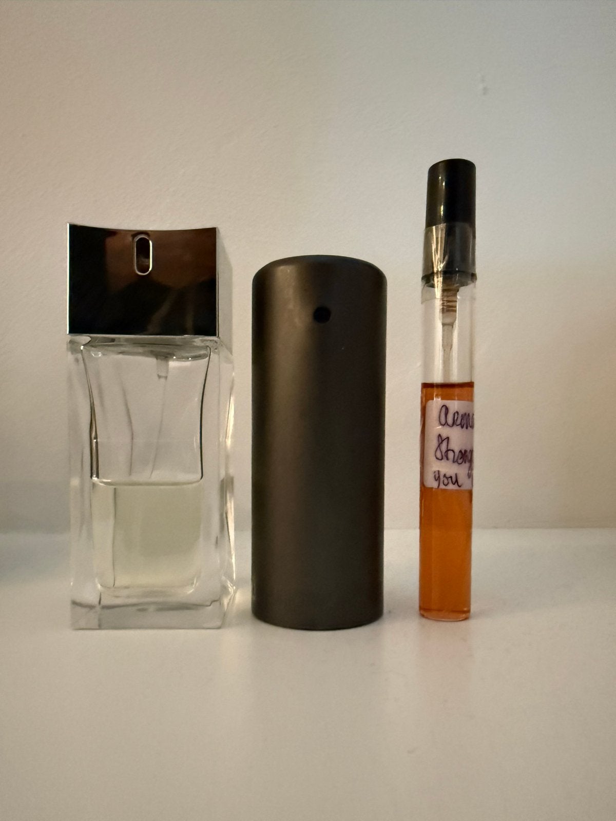 Emporio Armani parfum set (Diamonds, He, Stronger With You), Verzenden, Gebruikt