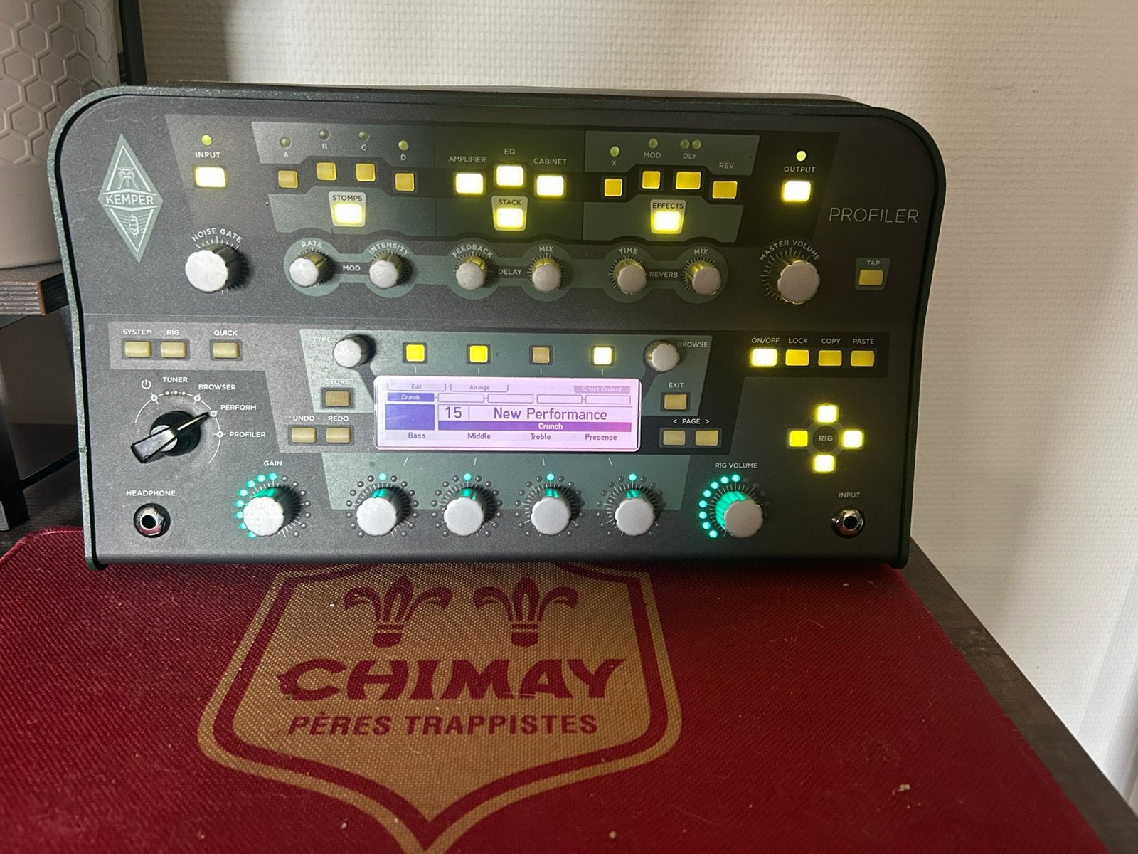 Kemper Profiler Head + Kemper Remote + 2 Thomann Cases, Muziek en Instrumenten, Ophalen, Zo goed als nieuw, 100 watt of meer