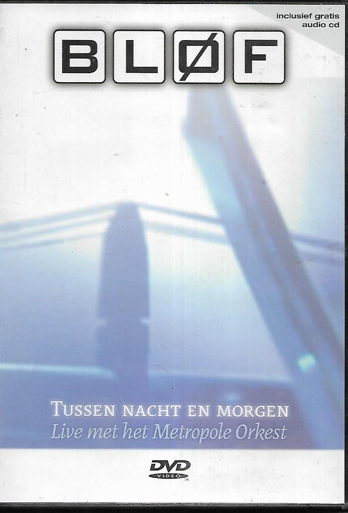 Blof - Tussen nacht en morgen (dvd + cd), Alle leeftijden, Ophalen of Verzenden, Zo goed als nieuw, Muziek en Concerten