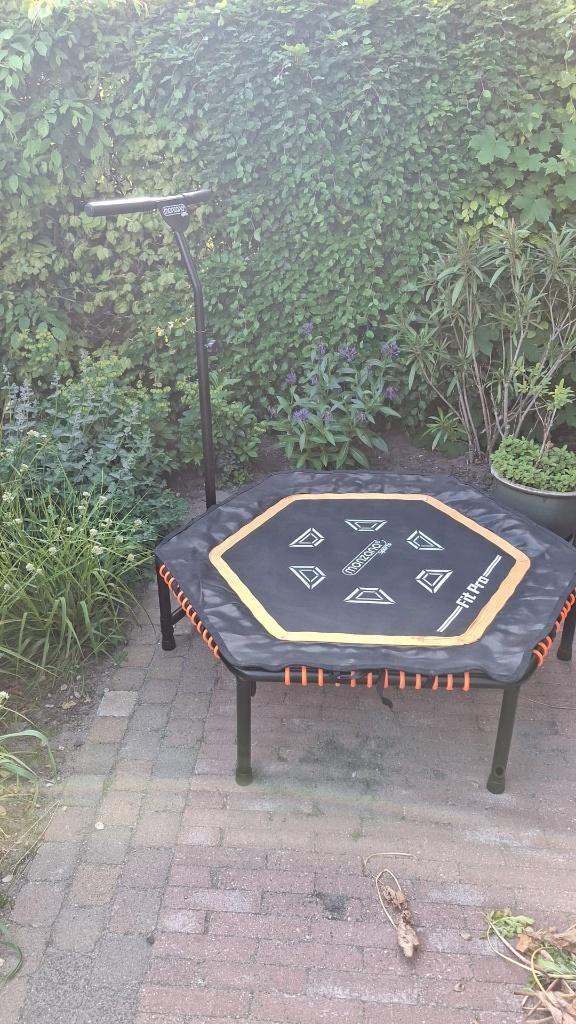 minitrampoline, Sport en Fitness, Turnen, Zo goed als nieuw, Materiaal, Maat 36 t/m 42, Zwart, Ophalen