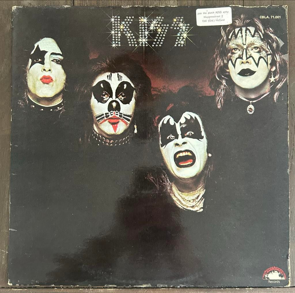 KISS - KISS (1974) Originele Franse Persing Vinyl LP, Cd's en Dvd's, Gebruikt, Originele persing, Ophalen of Verzenden, 12 inch