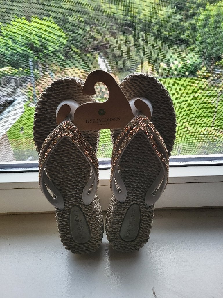 Ilse jacobsen maat 41 cheerful 15, Slippers, Beige, Nieuw, Ophalen of Verzenden