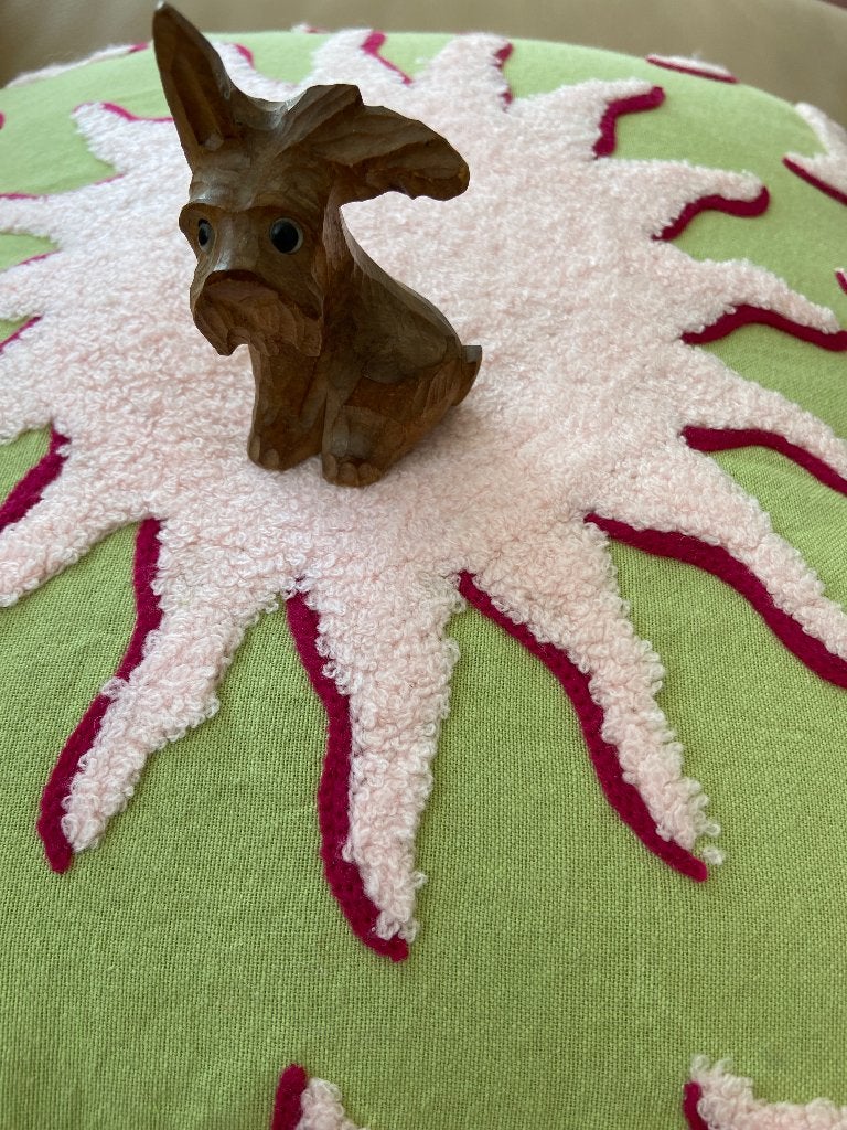 Houten hondje, sierobjectje, Antiek en Kunst, Ophalen of Verzenden