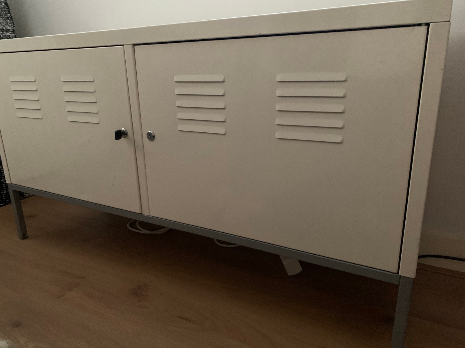 IKEA PS  locker kastje/ dressoir  wit, Ophalen, Gebruikt