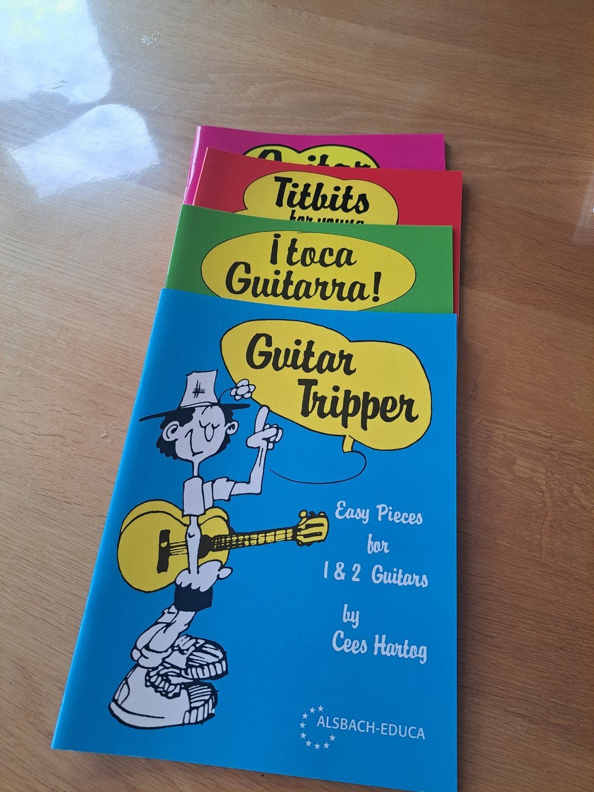 Gitaarboeken Cees Hartog - 4 stuks, Ophalen of Verzenden, Nieuw