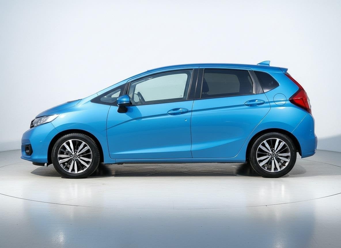 Honda Jazz 1.3 i-VTEC Elegance CAMERA CRUISE TREKHAAK, Gebruikt, Euro 6, 4 cilinders, Blauw