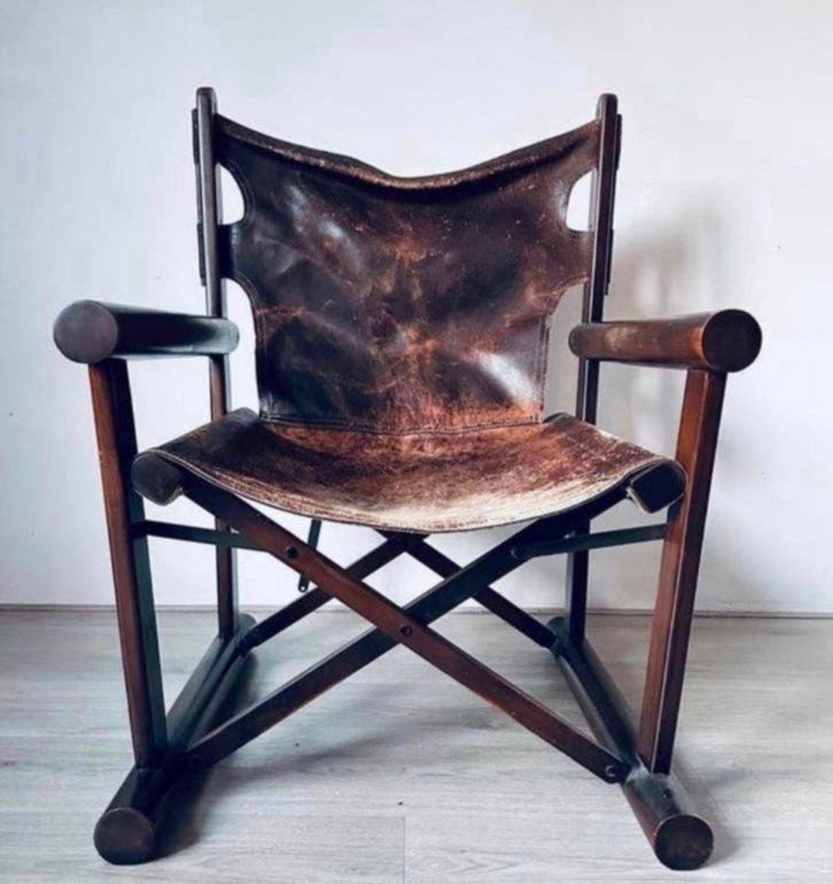 Vintage Brazilian Lounge Chair by Carlo Hauner, ca60s, Huis en Inrichting, Fauteuils, Ophalen, Gebruikt, -, -