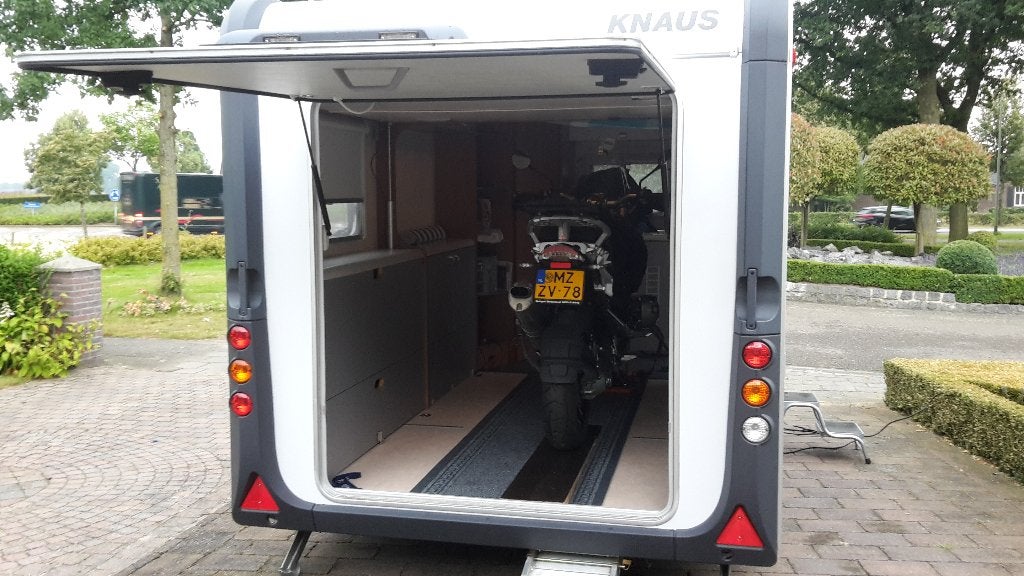 Knaus Deseo Transport Vario Caravan, Dwarsbed, Voortentlamp, 750 - 1000 kg, Particulier