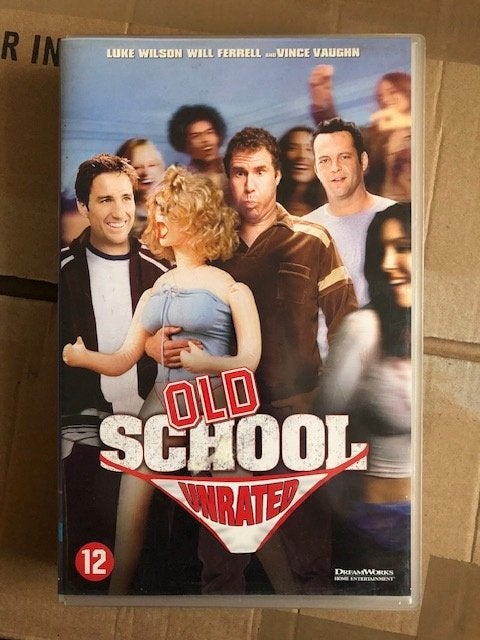 Old School Unrated VHS Videoband ex-rental, Alle leeftijden, Ophalen of Verzenden, Gebruikt, Horror