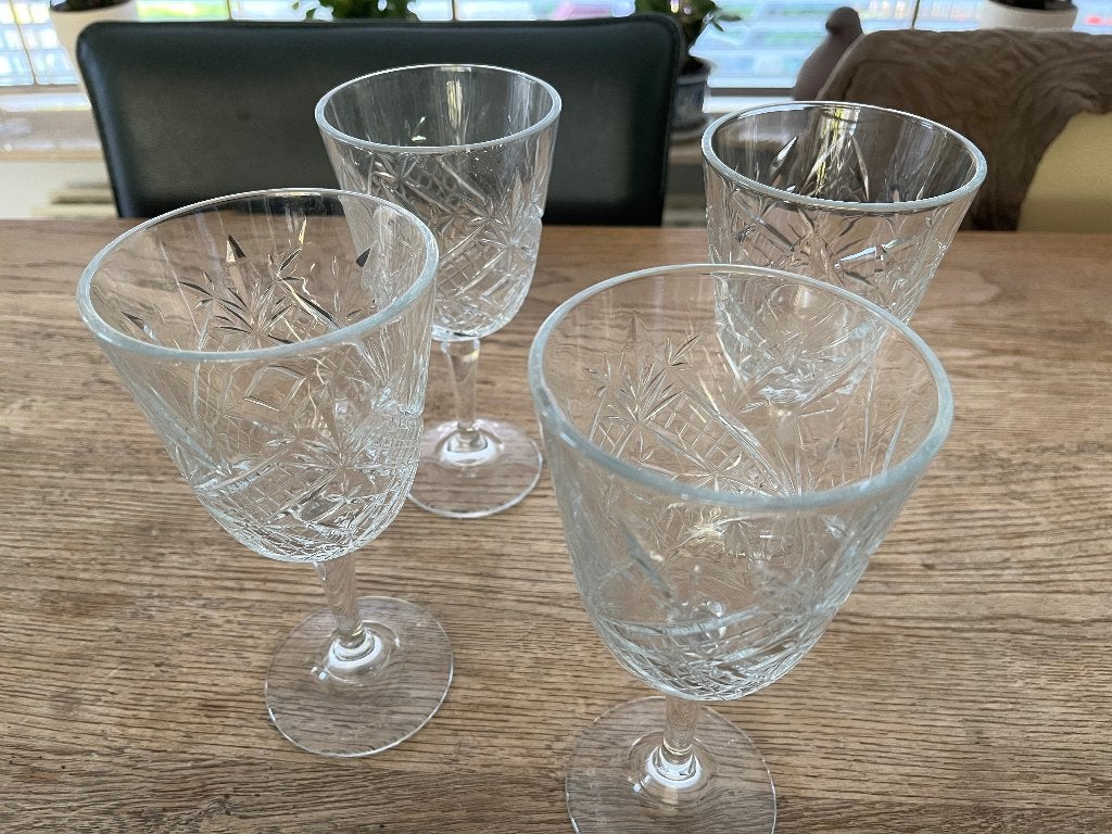 Vier Blomus wijnglazen, Glas of Glazen, Overige merken, Ophalen of Verzenden, Overige stijlen
