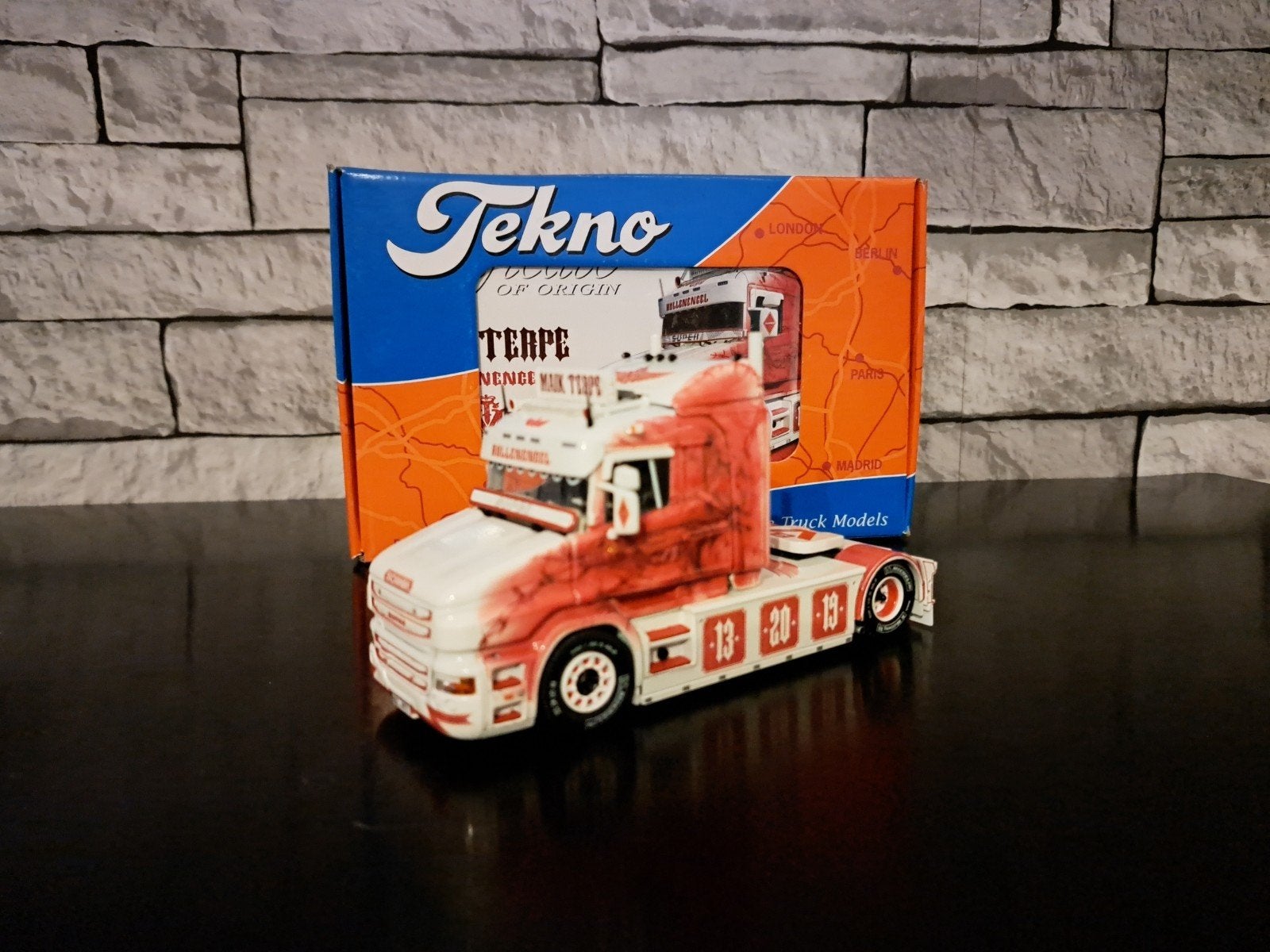 Tekno Scania Torpedo Maik Terpe, Ophalen of Verzenden, Zo goed als nieuw, Bus of Vrachtwagen, Tekno