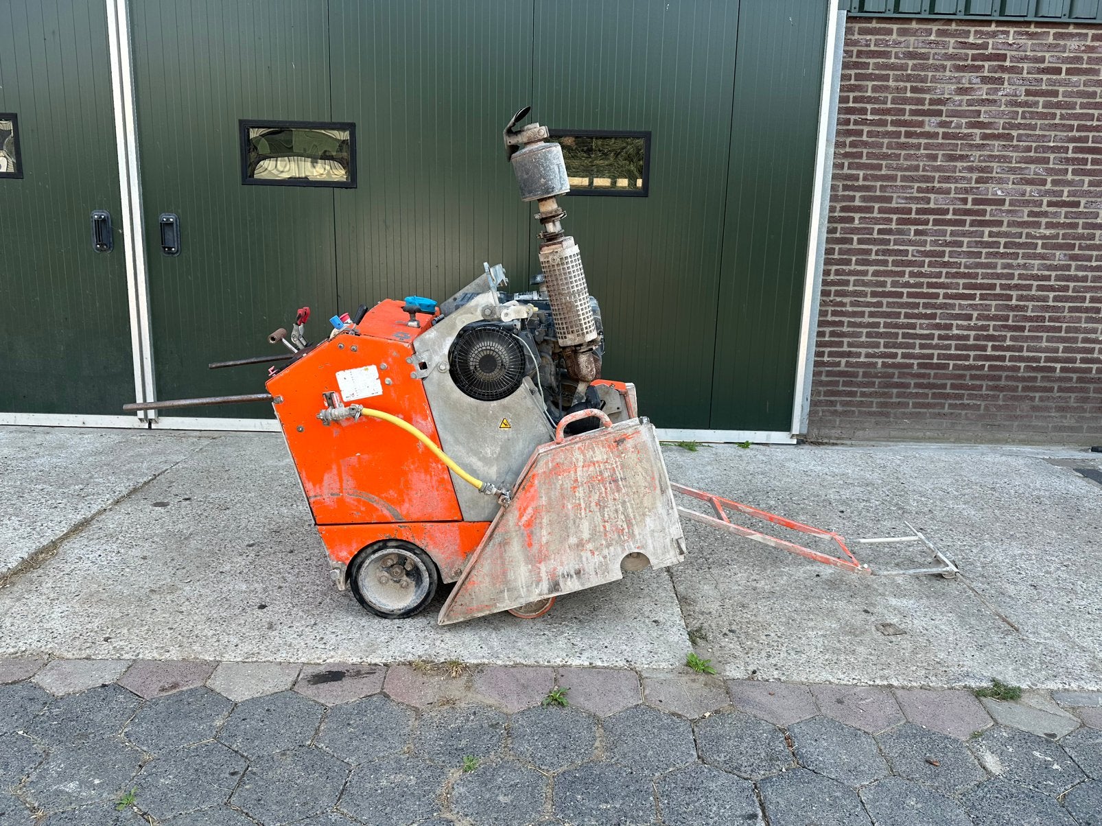 Norton clipper CK 61 vloerenzaag asfaltzaag floor saw beton, Ophalen, 1200 watt of meer, Afkortzaag, 70 mm of meer