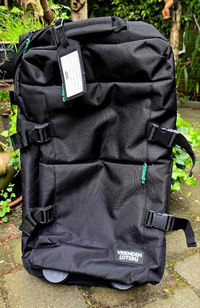 Nieuwe rugzak met wieltjes - Vrienden Loterij, Overige merken, 25 tot 40 cm, Nieuw, Ophalen of Verzenden