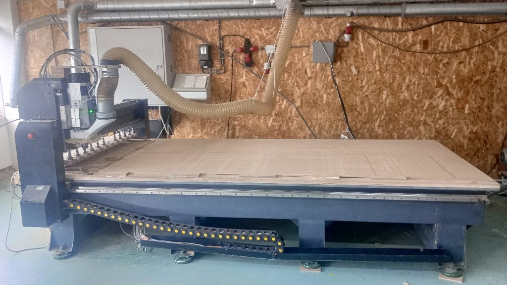 CNC-Freesmachine 3050x1500x200, Ophalen, Gebruikt, Onbekend, Bovenfrees
