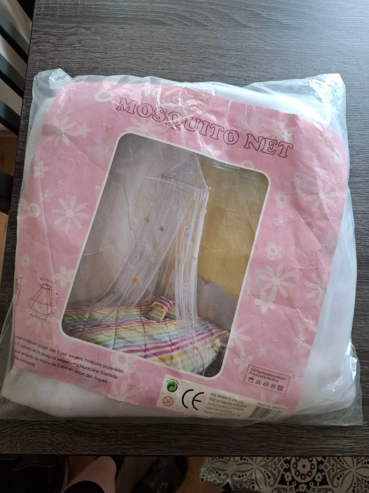 Muskieten net KLAMBOE 1 pers., Ophalen, Nieuw, Polyester