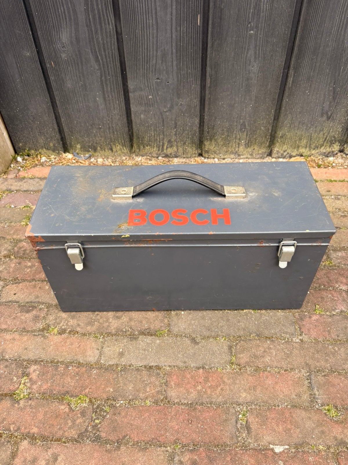 Robuuste Bosch Metalen Gereedschapskoffer, Ophalen, Gebruikt