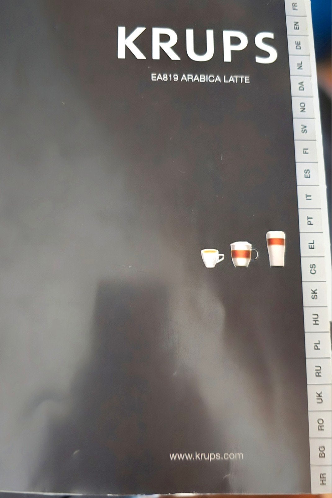 KRUPS koffieautomaat, Ophalen, Gebruikt, Koffiemachine, Koffiebonen